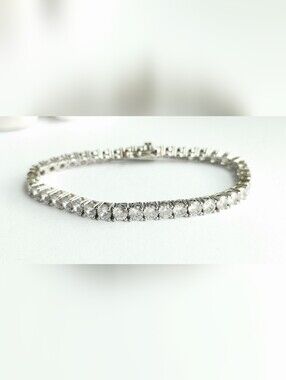 4mm CZ Tennis Bracelet 7" 🆕